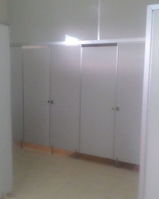 Cubicle Toilet PVC Board Intiland Darmo Harapan